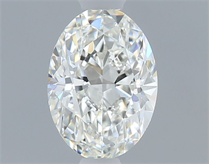Foto Diamante Natural 0.50 quilates, Ovalado , Color H, claridad VS2 y certificado GIA de