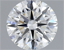 Lab Grown Diamond 1.04 Carats, Round with Ideal Cut, F Color, IF Clarity and Certified by IGI