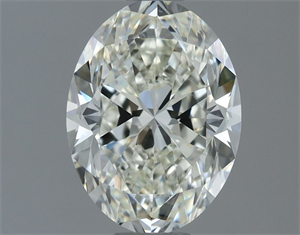 Picture of Natural Diamond 1.31 Carats, Oval with  Cut, I Color, VVS1 Clarity and Certified by IGI