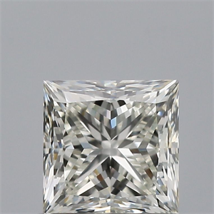 Picture of Natural Diamond 0.70 Carats, Princess with  Cut, H Color, VVS1 Clarity and Certified by IGI