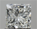 Diamante Natural 1.00 quilates, Princesa , Color I, claridad VS2 y certificado GIA