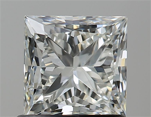 Foto Diamante Natural 1.00 quilates, Princesa , Color I, claridad VS2 y certificado GIA de