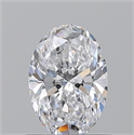 Diamante Natural 0.70 quilates, Ovalado , Color D, claridad VS2 y certificado GIA