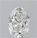 Diamante Natural 1.21 quilates, Ovalado , Color G, claridad VS2 y certificado GIA