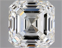 Natural Diamond 1.30 Carats, Asscher with  Cut, I Color, VVS2 Clarity and Certified by GIA