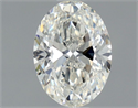 Diamante Natural 0.72 quilates, Ovalado , Color H, claridad VVS2 y certificado GIA
