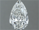 Natural Diamond 0.70 Carats, Pear with  Cut, G Color, VS2 Clarity and Certified by GIA