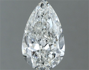 Picture of Natural Diamond 0.70 Carats, Pear with  Cut, G Color, VS2 Clarity and Certified by GIA
