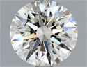 Diamante Natural 1.52 quilates, Redondo , Color I, claridad VVS2 y certificado GIA