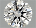 Del inventario de diamantes de laboratorio, 1.58 quilates, Redondo , Color H, claridad VVS2 y certificado IGI