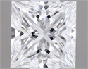 Diamante Natural 0.50 quilates, Princesa , Color E, claridad VVS2 y certificado GIA