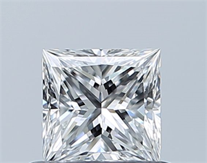 Foto Diamante Natural 0.50 quilates, Princesa , Color D, claridad VS1 y certificado GIA de