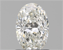 Diamante Natural 1.00 quilates, Ovalado , Color H, claridad SI1 y certificado GIA