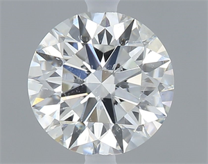 Picture of Natural Diamond 0.70 Carats, Round with Excellent Cut, F Color, SI2 Clarity and Certified by GIA