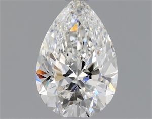 Picture of Natural Diamond 0.50 Carats, Pear with  Cut, G Color, VVS1 Clarity and Certified by GIA