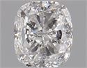 Diamante Natural 0.71 quilates, Del cojín , Color F, claridad SI2 y certificado GIA