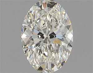 Picture of Natural Diamond 0.50 Carats, Oval with  Cut, I Color, VS1 Clarity and Certified by GIA