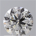 Natural Diamond 0.70 Carats, Round with Very Good Cut, F Color, VS2 Clarity and Certified by GIA