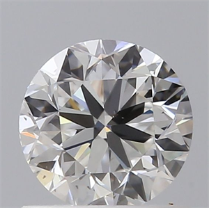 Picture of Natural Diamond 0.70 Carats, Round with Very Good Cut, F Color, VS2 Clarity and Certified by GIA