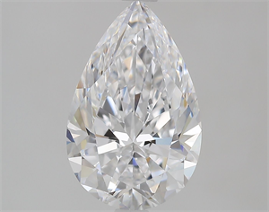 Foto Diamante Natural 2.09 quilates, De pera , Color D, claridad FL y certificado GIA de