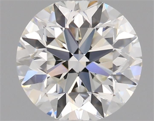 Picture of Natural Diamond 0.70 Carats, Round with Very Good Cut, I Color, VS1 Clarity and Certified by GIA