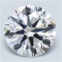 Diamante Natural 2.77 quilates, Redondo , Color G, claridad VS2 y certificado GIA