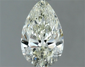 Picture of Natural Diamond 0.71 Carats, Pear with  Cut, J Color, VVS1 Clarity and Certified by IGI