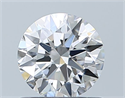 Diamante Natural 0.73 quilates, Redondo , Color F, claridad VS1 y certificado GIA