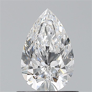 Picture of Natural Diamond 0.70 Carats, Pear with  Cut, E Color, VS1 Clarity and Certified by GIA