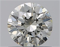 Natural Diamond 0.71 Carats, Round with Excellent Cut, L Color, VS2 Clarity and Certified by GIA