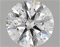 Diamante Natural 0.70 quilates, Redondo , Color F, claridad I1 y certificado GIA