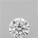 Lab Grown Diamond 0.72 Carats, Round with Ideal Cut, D Color, VVS1 Clarity and Certified by IGI
