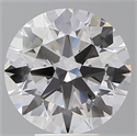 Lab Grown Diamond 5.52 Carats, Round with Ideal Cut, E Color, VVS2 Clarity and Certified by IGI