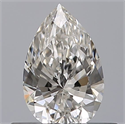 Diamante Natural 0.41 quilates, De pera , Color G, claridad VVS1 y certificado GIA