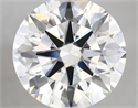 Del inventario de diamantes de laboratorio, 4.43 quilates, Redondo , Color D, claridad VS1 y certificado IGI