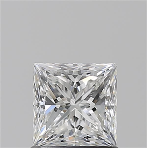 Foto Diamante Natural 1.02 quilates, Princesa , Color F, claridad VVS2 y certificado GIA de