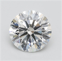 Lab Grown Diamond 2.67 Carats, Round with Ideal Cut, F Color, VS1 Clarity and Certified by IGI