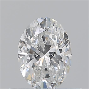 Picture of Natural Diamond 0.50 Carats, Oval with  Cut, E Color, VS2 Clarity and Certified by GIA