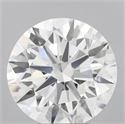Lab Grown Diamond 4.51 Carats, Round with Excellent Cut, E Color, VVS2 Clarity and Certified by IGI