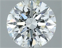 Natural Diamond 0.80 Carats, Round with Excellent Cut, F Color, VS1 Clarity and Certified by IGI