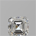 Diamante Natural 0.91 quilates, Asscher , Color H, claridad IF y certificado GIA