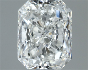Picture of Natural Diamond 1.21 Carats, Radiant with  Cut, H Color, VS1 Clarity and Certified by GIA