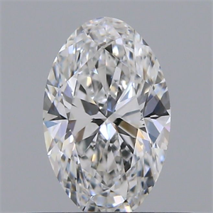 Picture of Natural Diamond 0.46 Carats, Oval with  Cut, E Color, VVS2 Clarity and Certified by GIA