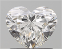 Diamante Natural 1.02 quilates, Corazón , Color F, claridad VVS2 y certificado GIA