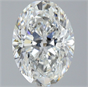 Diamante Natural 1.80 quilates, Ovalado , Color G, claridad VS1 y certificado GIA
