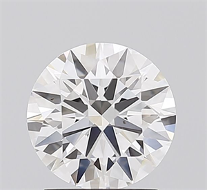 Picture of Lab Grown Diamond 1.60 Carats, Round with Ideal Cut, D Color, VVS2 Clarity and Certified by IGI