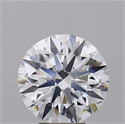 Lab Grown Diamond 5.35 Carats, Round with Ideal Cut, F Color, VVS2 Clarity and Certified by IGI