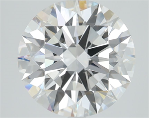 Picture of Lab Grown Diamond 6.03 Carats, Round with Ideal Cut, E Color, VVS1 Clarity and Certified by IGI