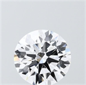 Lab Grown Diamond 1.52 Carats, Round with Ideal Cut, D Color, VS1 Clarity and Certified by IGI