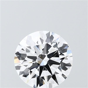 Picture of Lab Grown Diamond 1.52 Carats, Round with Ideal Cut, D Color, VS1 Clarity and Certified by IGI